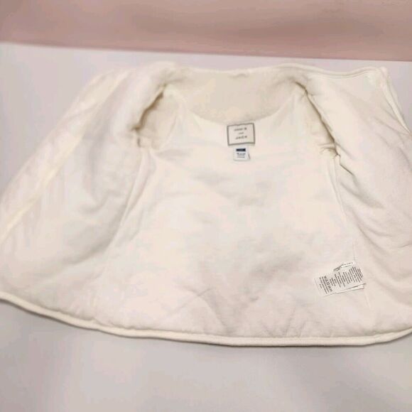 Janie and Jack Ivory Faux Fur Dressy Holiday Formal Coat Jacket 18 to 24 Months - Picture 8 of 8